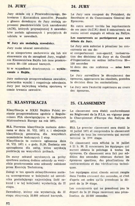 Rajd Polski - 1971r.